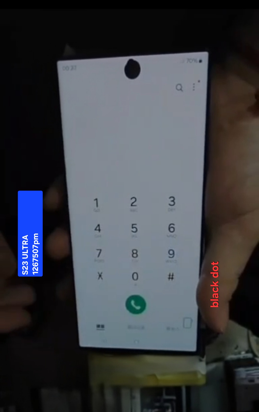 S23 Ultra Original Screen (dot)