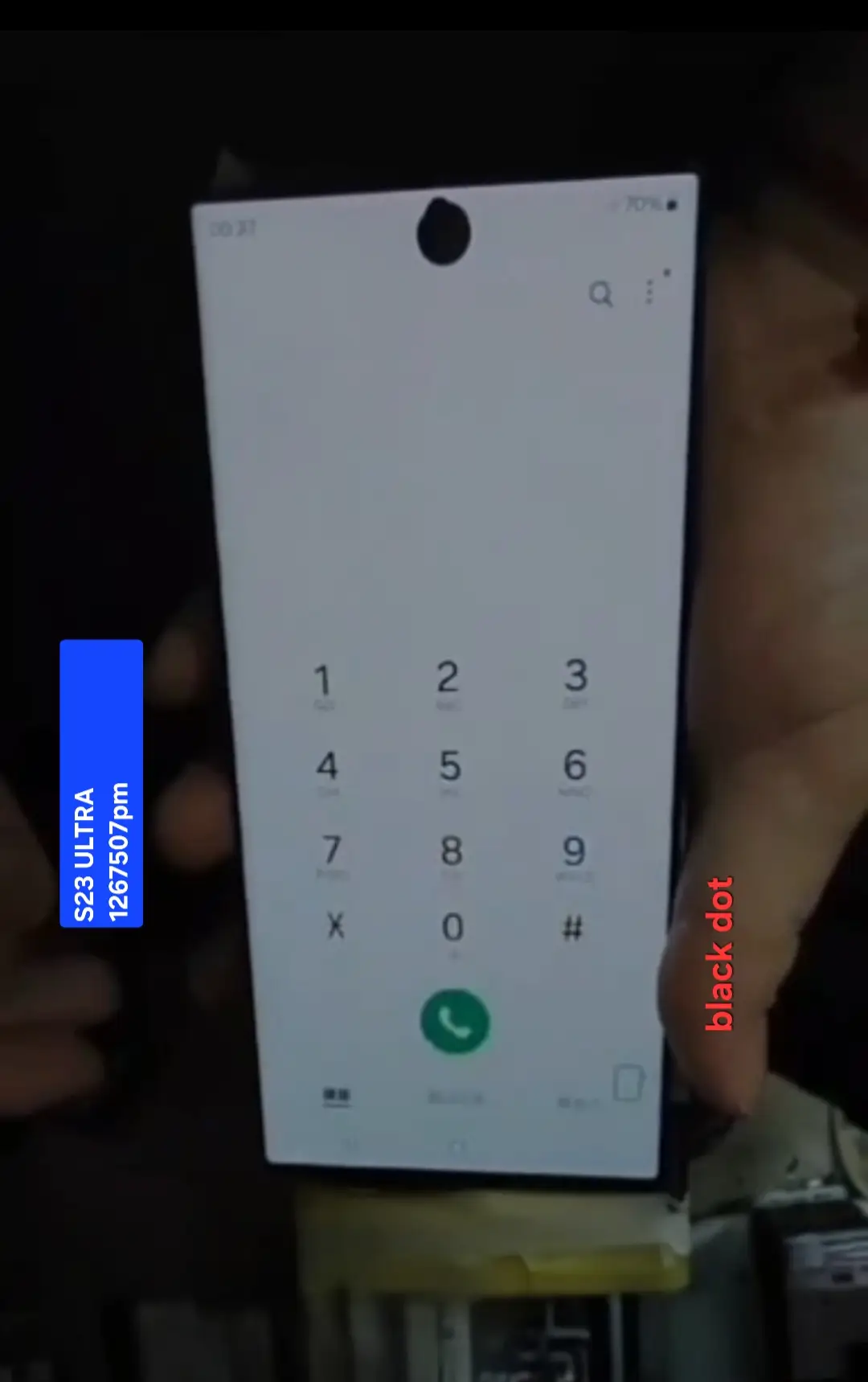 S23 Ultra Screen (original -dot)