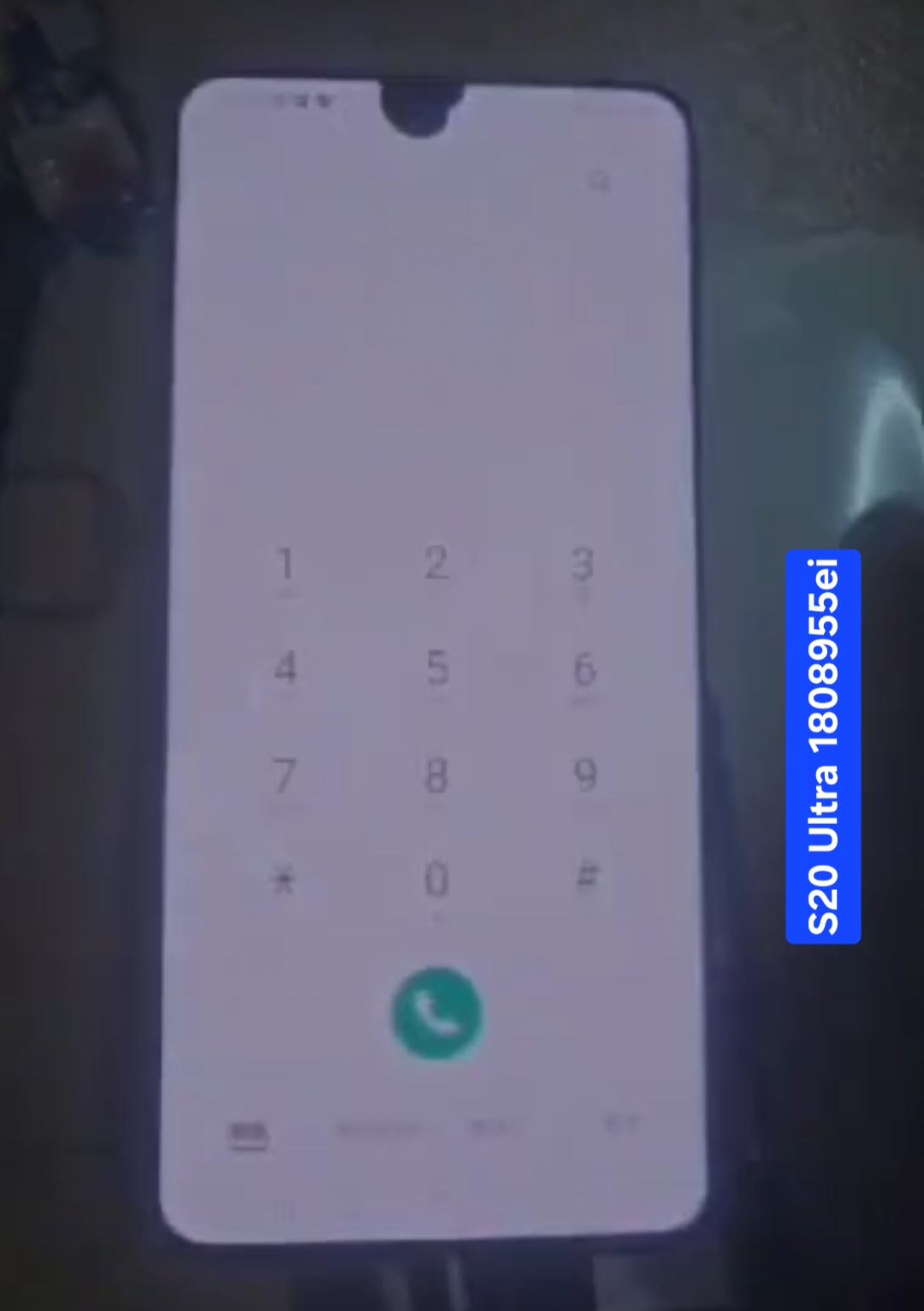 S20 Ultra Screen (original dot)