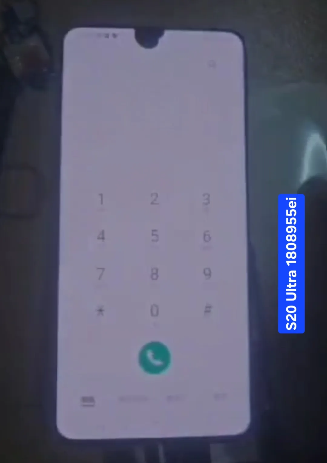 S20 Ultra Screen (original dot)