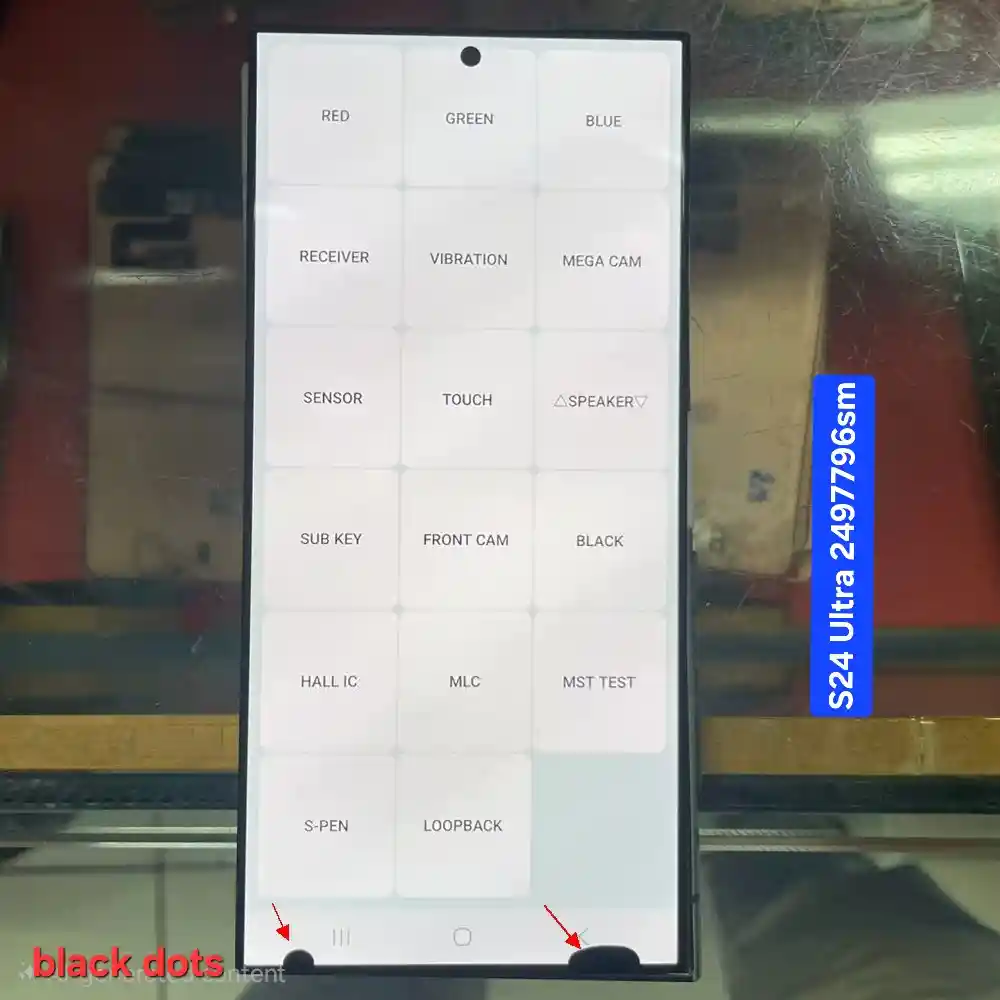 S24 Ultra Screen (original dots)