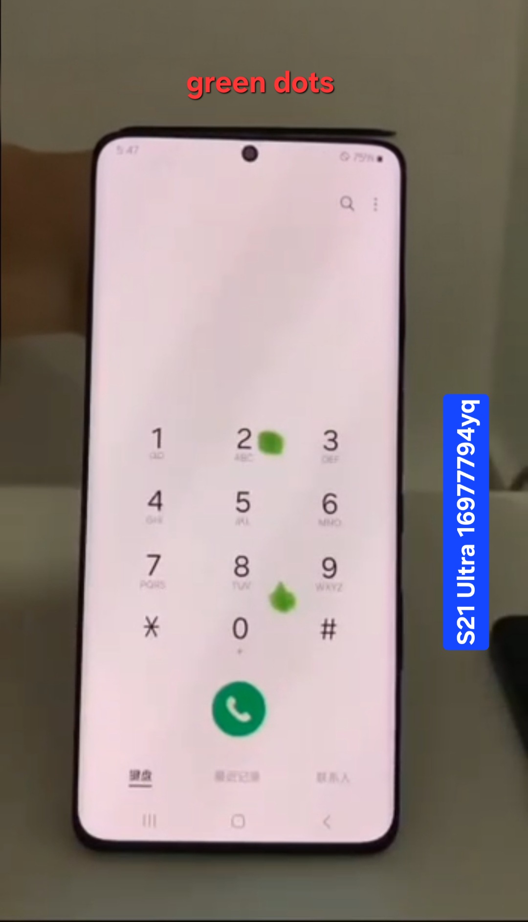 S21 Ultra Original Screen (dot)