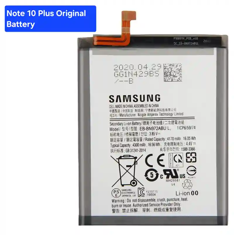 Note 10 Plus Original Battery