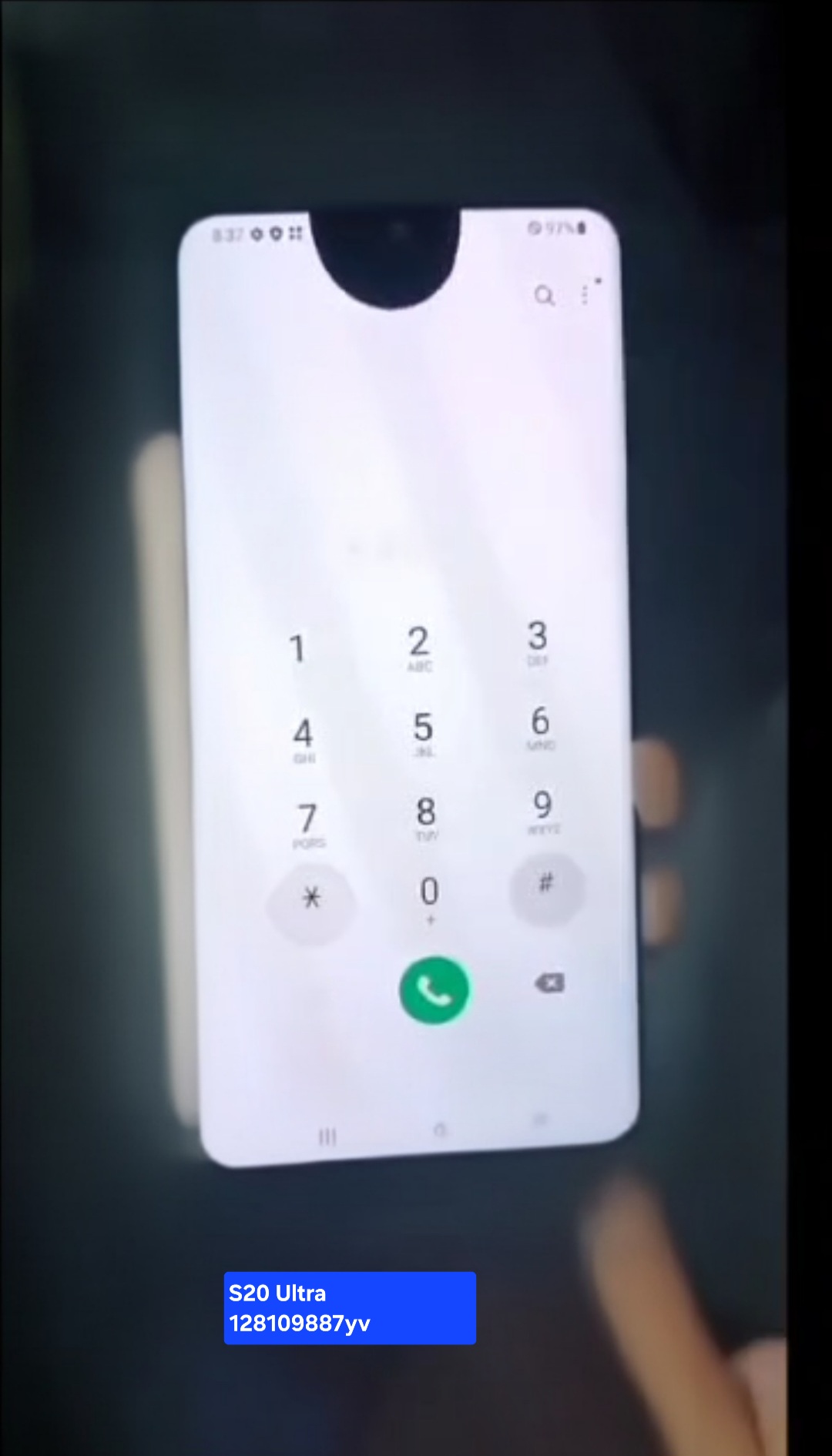 S20 Ultra Screen (original dot)