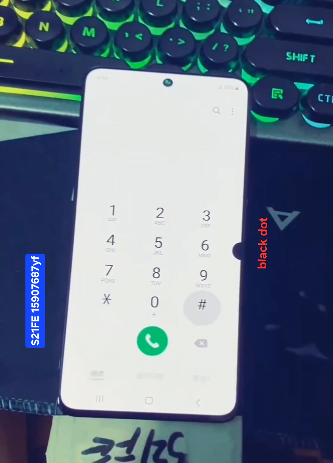 S21FE Original Screen (dot)